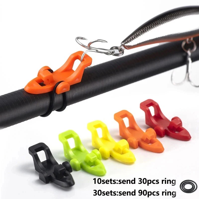 Fishing Hook Box - 10-20세트 낚싯대 훅 키퍼 루어 베이트