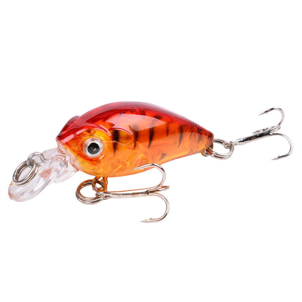 1Pcs 3.5g 4.5cm 탑 워터 미니 바이오닉 크 - Fishing Hook Treble 리뷰 및 가격