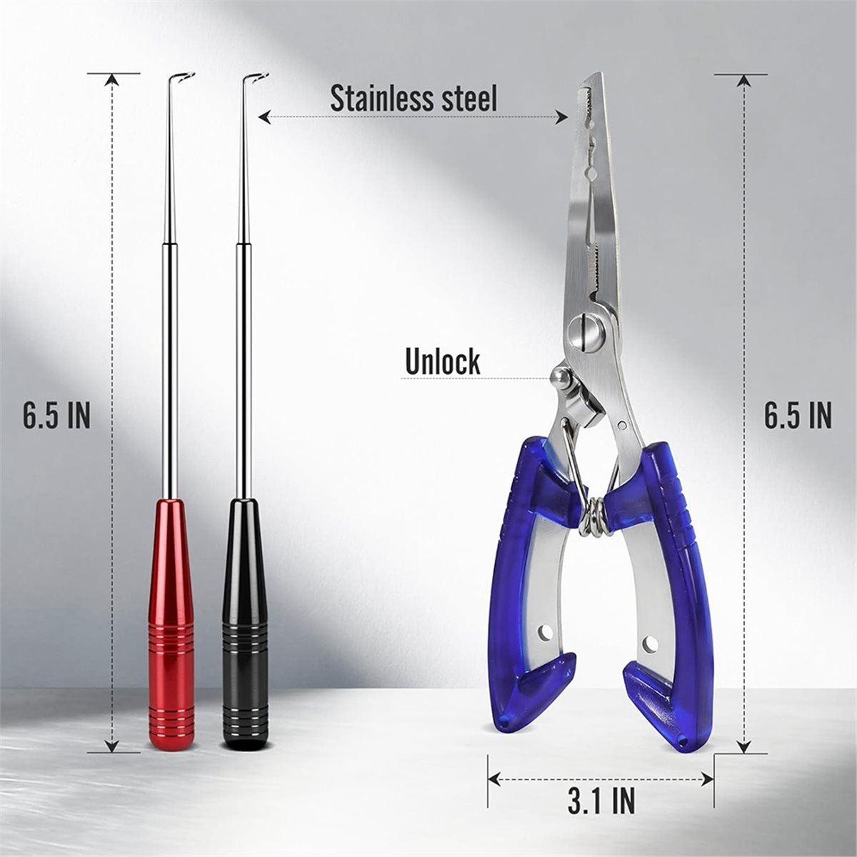 T34C 낚시 바늘 제거 도구 및 낚시 펜치 키트 -  - Fishing Hook 리뷰 및 가격