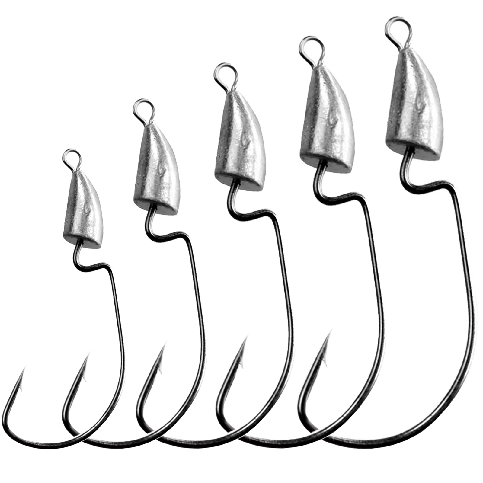 THKFISH 크랭크 지그 헤드 후크, 총알 리드 헤드 - Fishing Hook Weedless 리뷰 및 가격