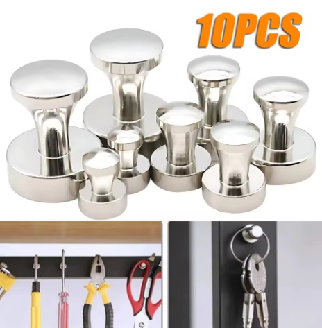 10PCS 자석 슈퍼 강한 낚시 자석 후크 카운터 싱크 - Fishing Hook Stainless Steel 리뷰 및 가격
